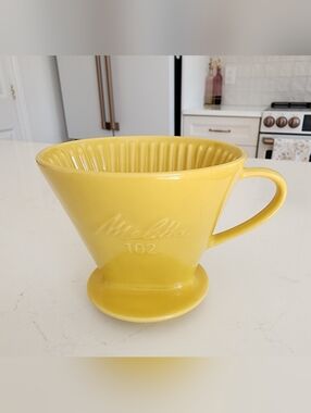 Vintage Melitta 102, Porcelain Coffee Filter, West Germany - 1950s